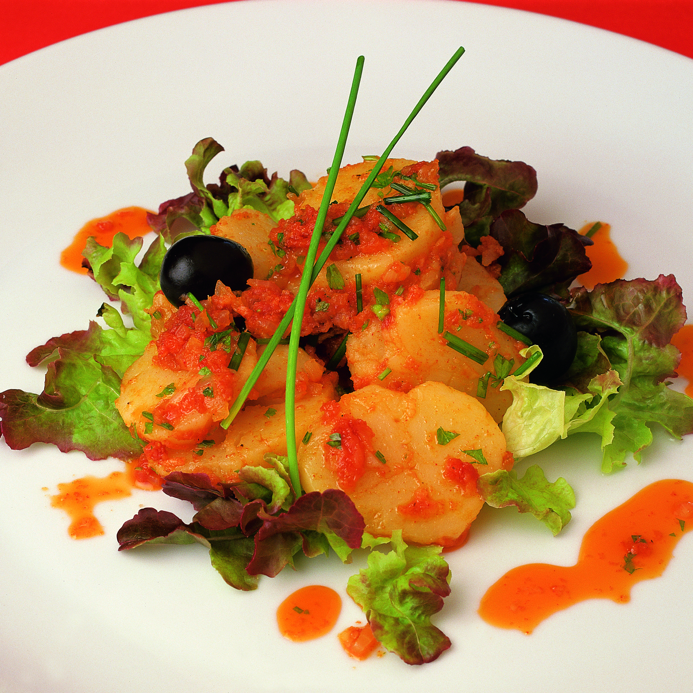 Ensalada de patata con sobrasada (NUEVA) - Recetas - Gastronomía - Islas Baleares - Productos agroalimentarios, denominaciones de origen y gastronomía balear